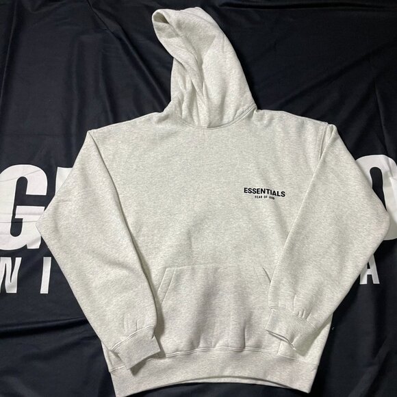 Essentials Other - Fear-of-God-Essentials-Hoodie-light-oatmeal